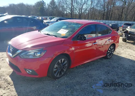 2017 Nissan Sentra Sr из США, поврежденный, VIN 3N1AB7AP5HY258635